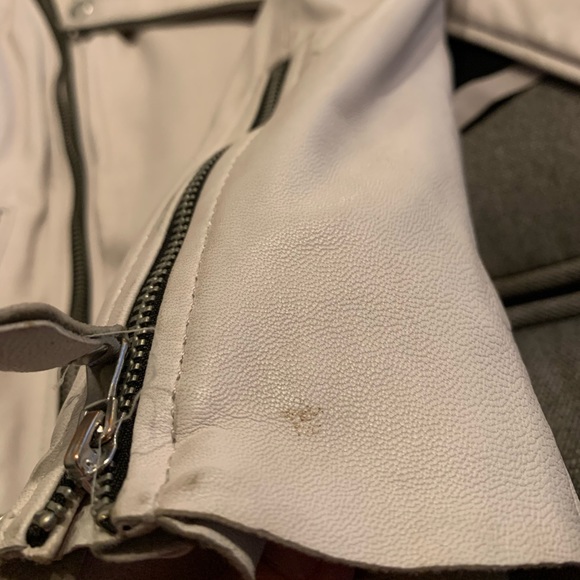 Paige Devin Lambskin Leather Moto Jacket - Picture 8 of 8